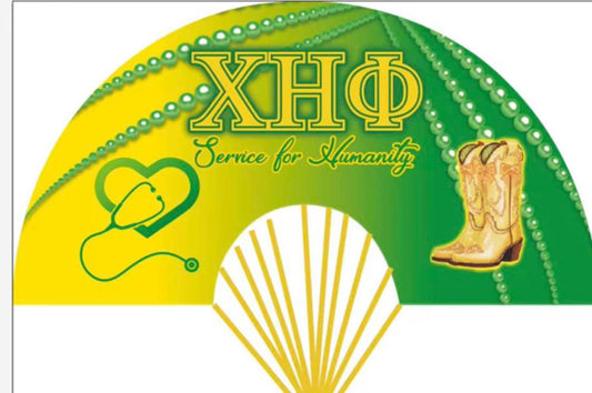 Chi Eta Phi Large Boots on the Ground Fans 33 centimeters Large