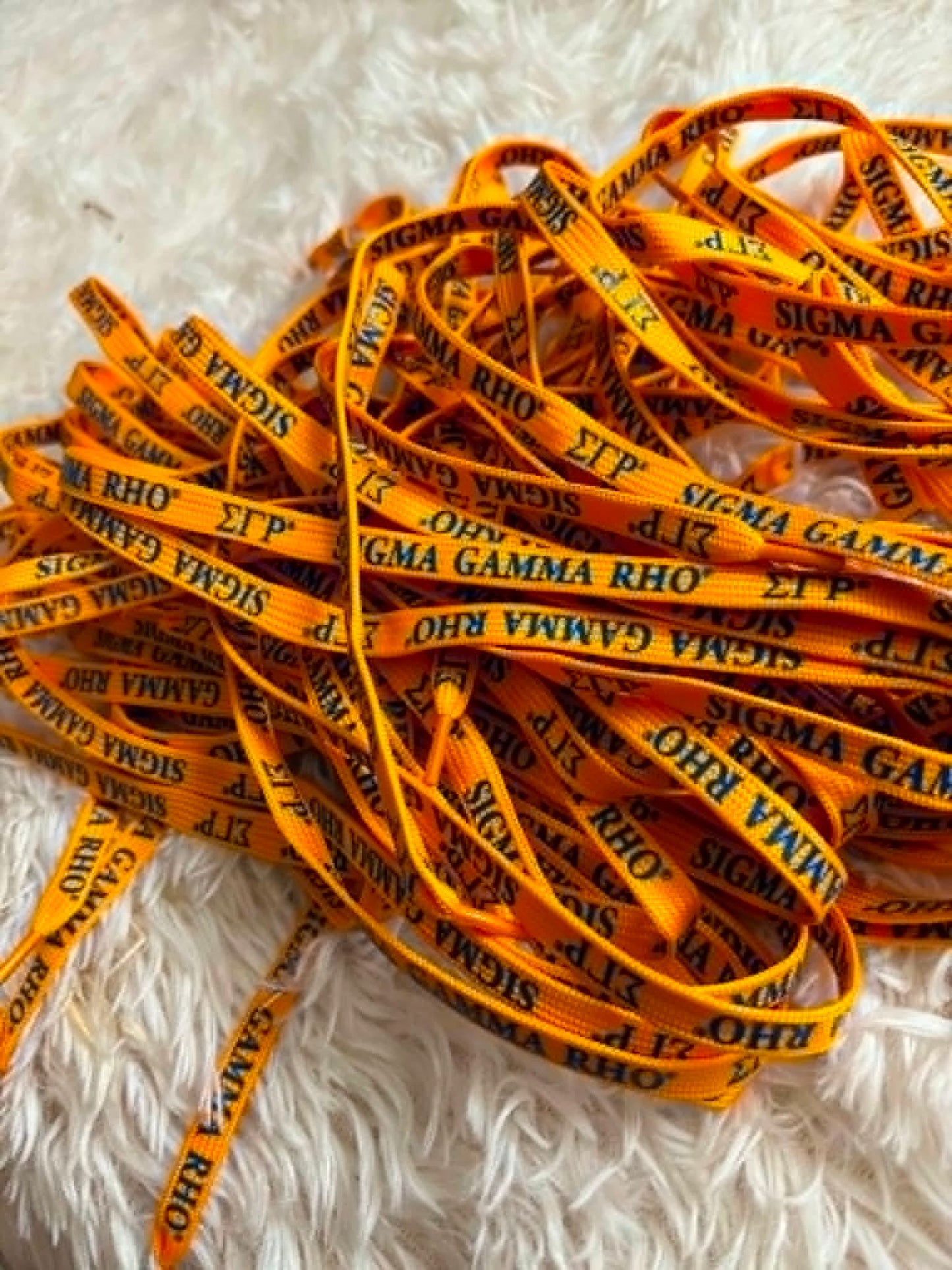 Sigma Gamma Rho Premium Sneaker Shoe Laces a pair