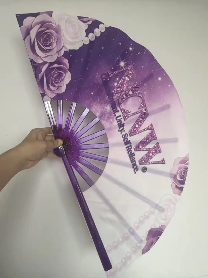 NCNW Empowered & Elegant Folding Hand Fan