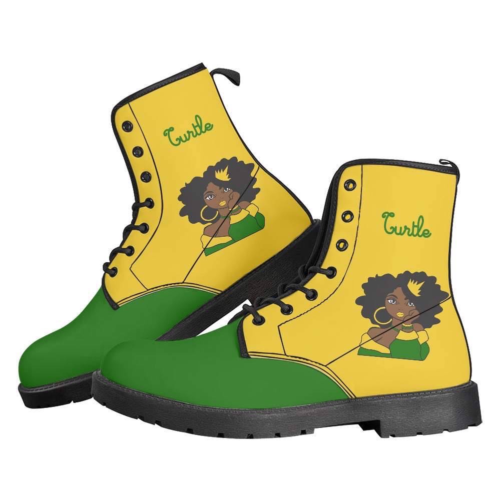 Chi Eta Phi Crown Women Ankle Boots