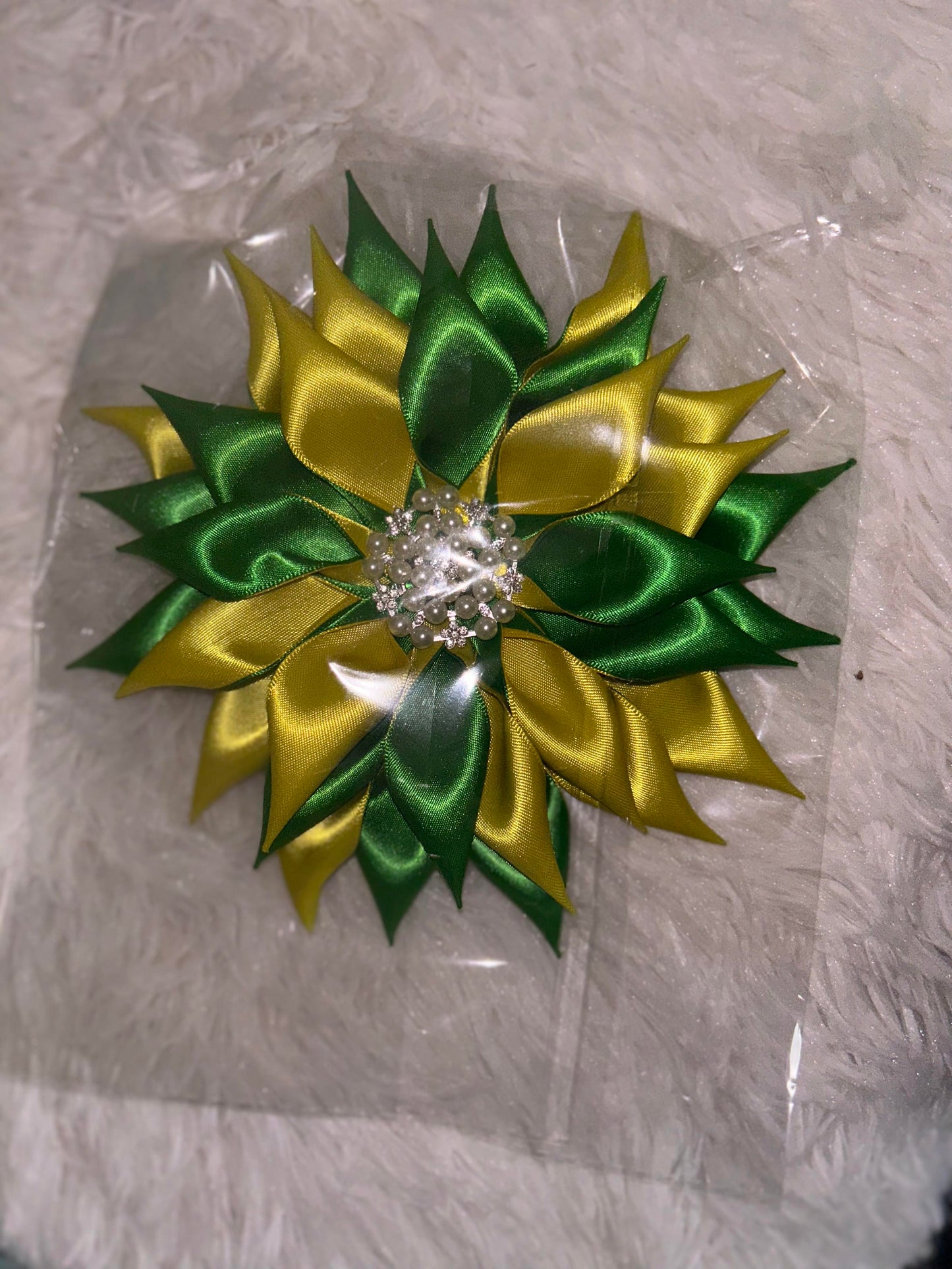Chi Eta Phi Petal Double layer corsage Petal Pin Dual Purpose 5.5 inch
