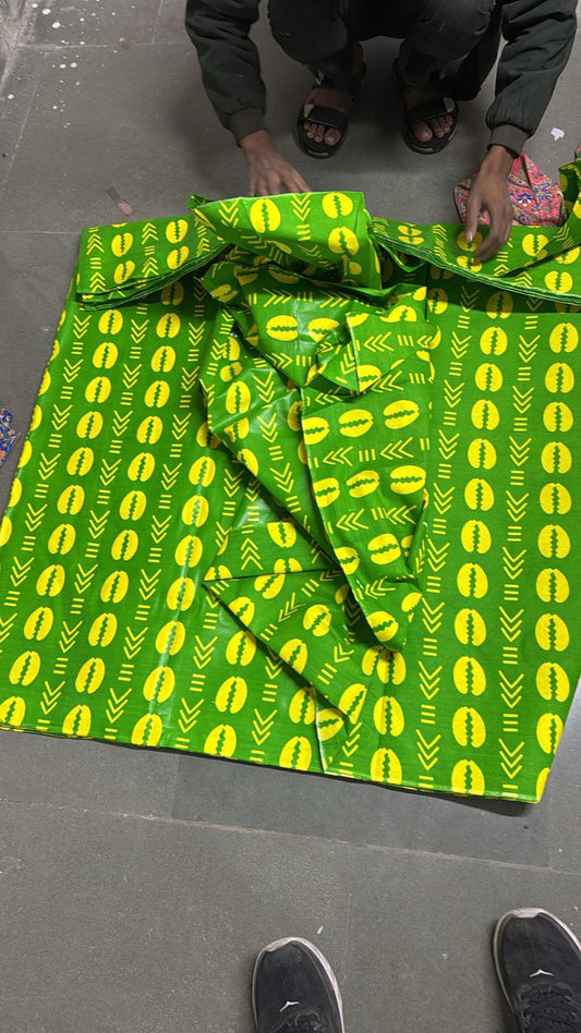 Chi Eta Phi African Print Fabric By the yard.