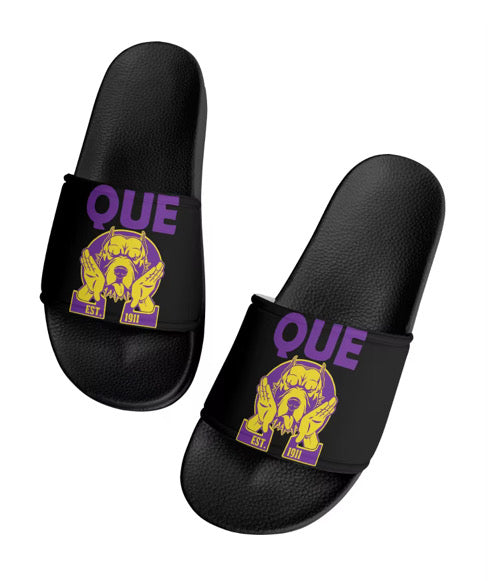Que Omega Man Slippers Style 1-Ships in Three weeks