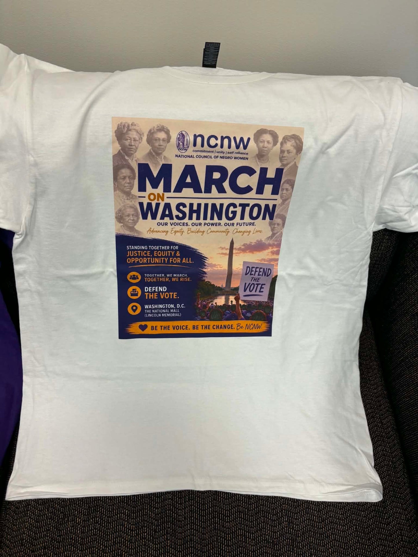 NCNW March On Washington T-shirts Lincoln, Memorial Tshirts