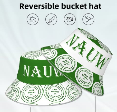 NAUW National Association of University Women Reversible Hat