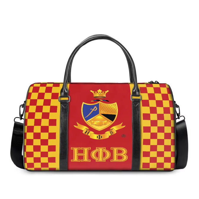 Eta Phi Beta Duffle Traveling Bag. Style 10 Ships in Three Weeks or less. Pre order