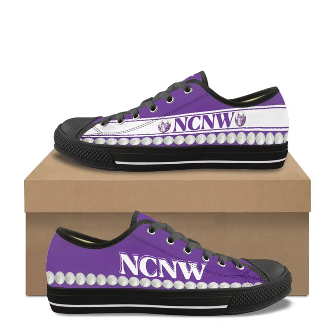 NCNW Low-Top Canvas Sneakers Shoes Style-3 Ships in three weeks