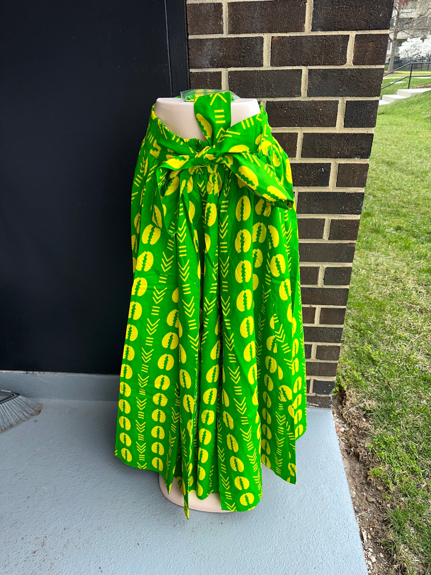 Chi Eta Phi Women Long Printed Maxi Skirt