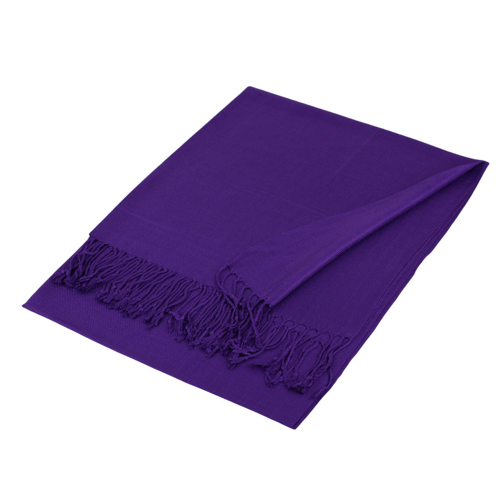 Solid Color Pashmina Scarf Shawl