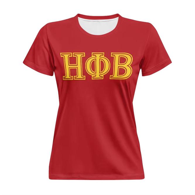 Eta Phi Beta Color Block T shirt-Ships Same Day or Next Day if in Stock