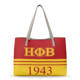 Eta Phi Beta Greek Letters Handbag