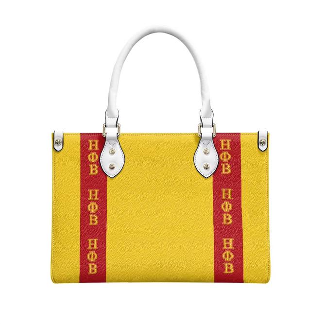Eta Phi Beta Greek Letters Handbag