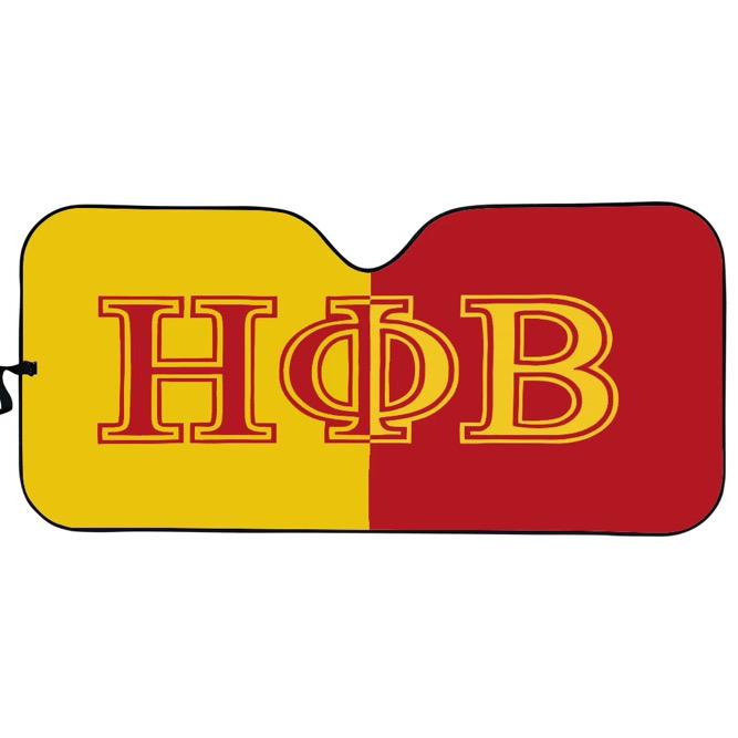 Eta Phi Beta Greek Letters Car Shade