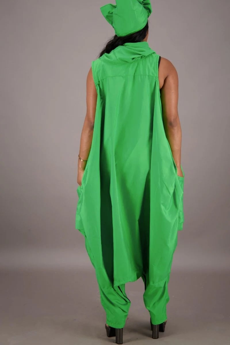 Hooded Solid Color Jumper