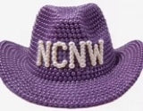 NCNW Bling Pearl Fedora Hat