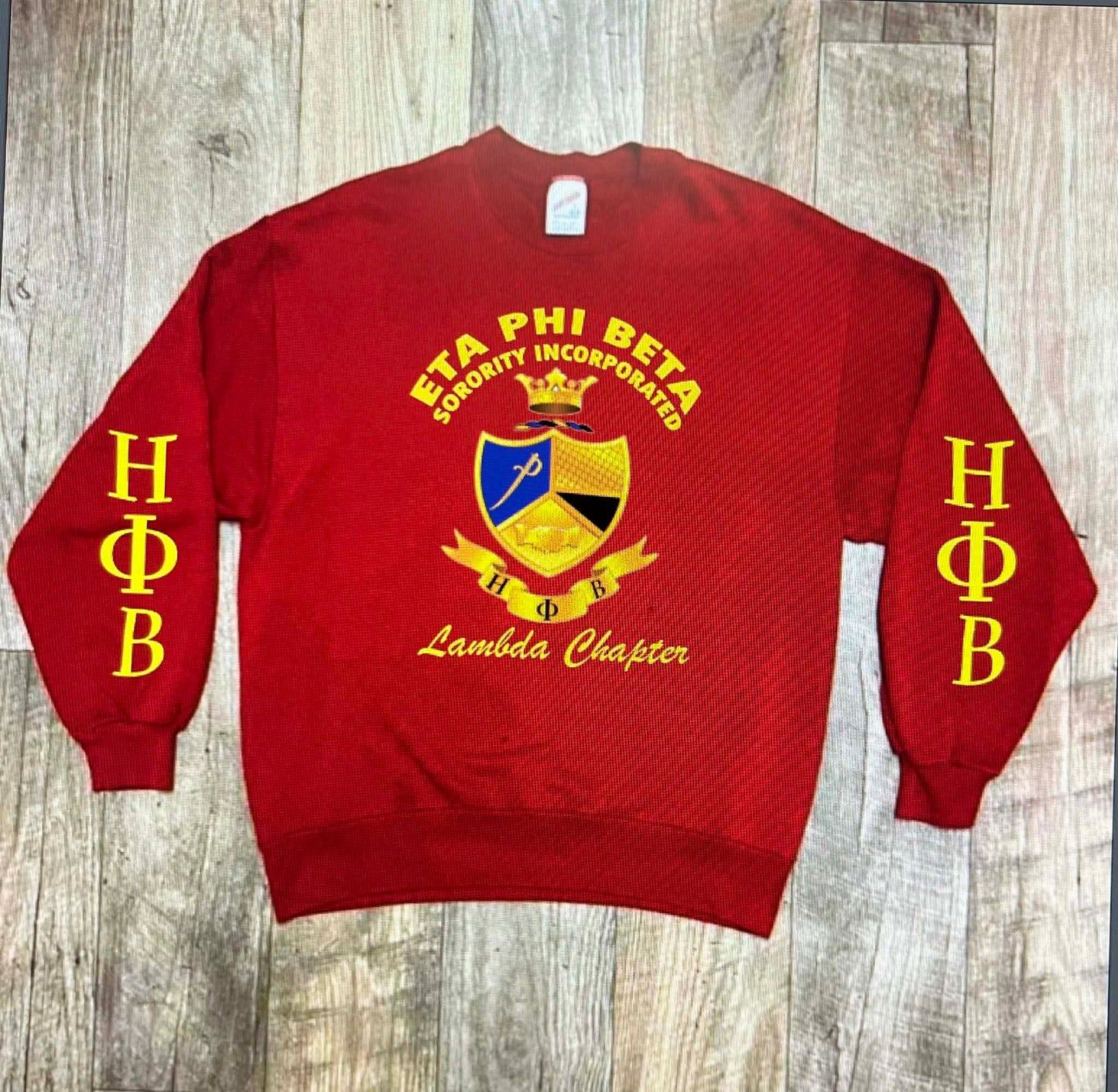 Eta Phi Beta Hoodie Lambda Chapter Hoodie