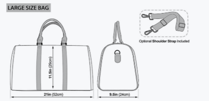 NCNW Duffle Bag Style 1 High Quality