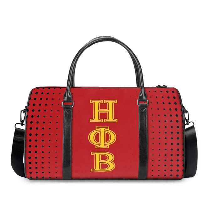 Eta Phi Beta Duffle Traveling Bag. Style 5 Ships in Three Weeks or less. Pre order