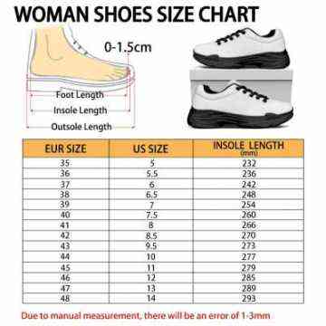 2024 Women's Chunky Sneakers Chi Eta Phi Sorority Women Platform Shoes Lace Up