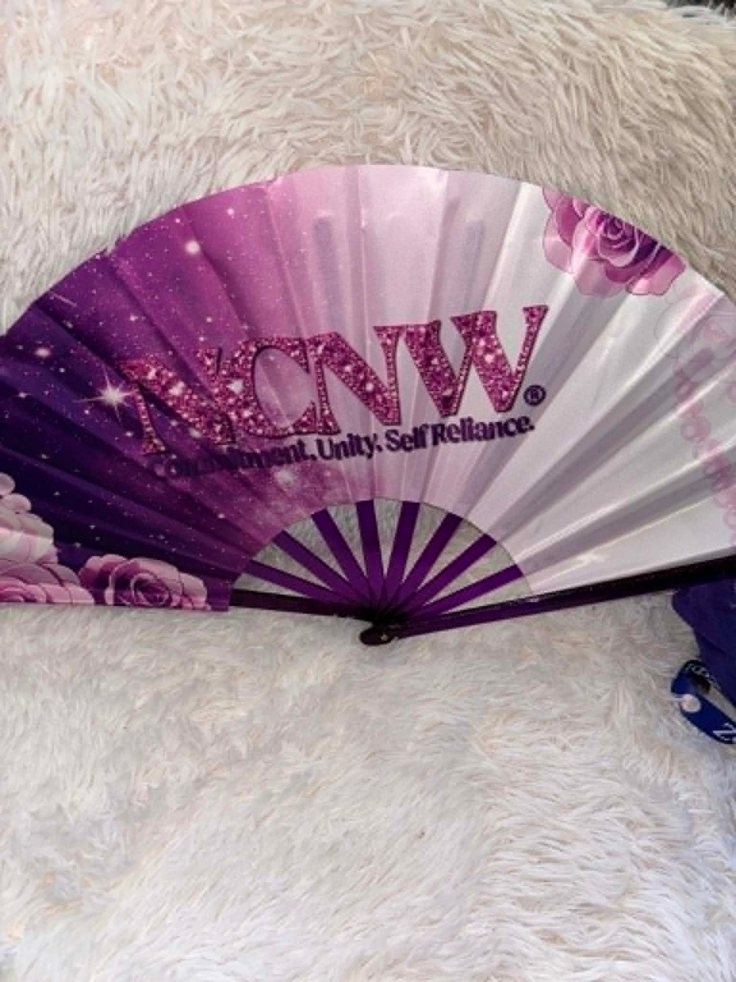 NCNW Empowered & Elegant Folding Hand Fan