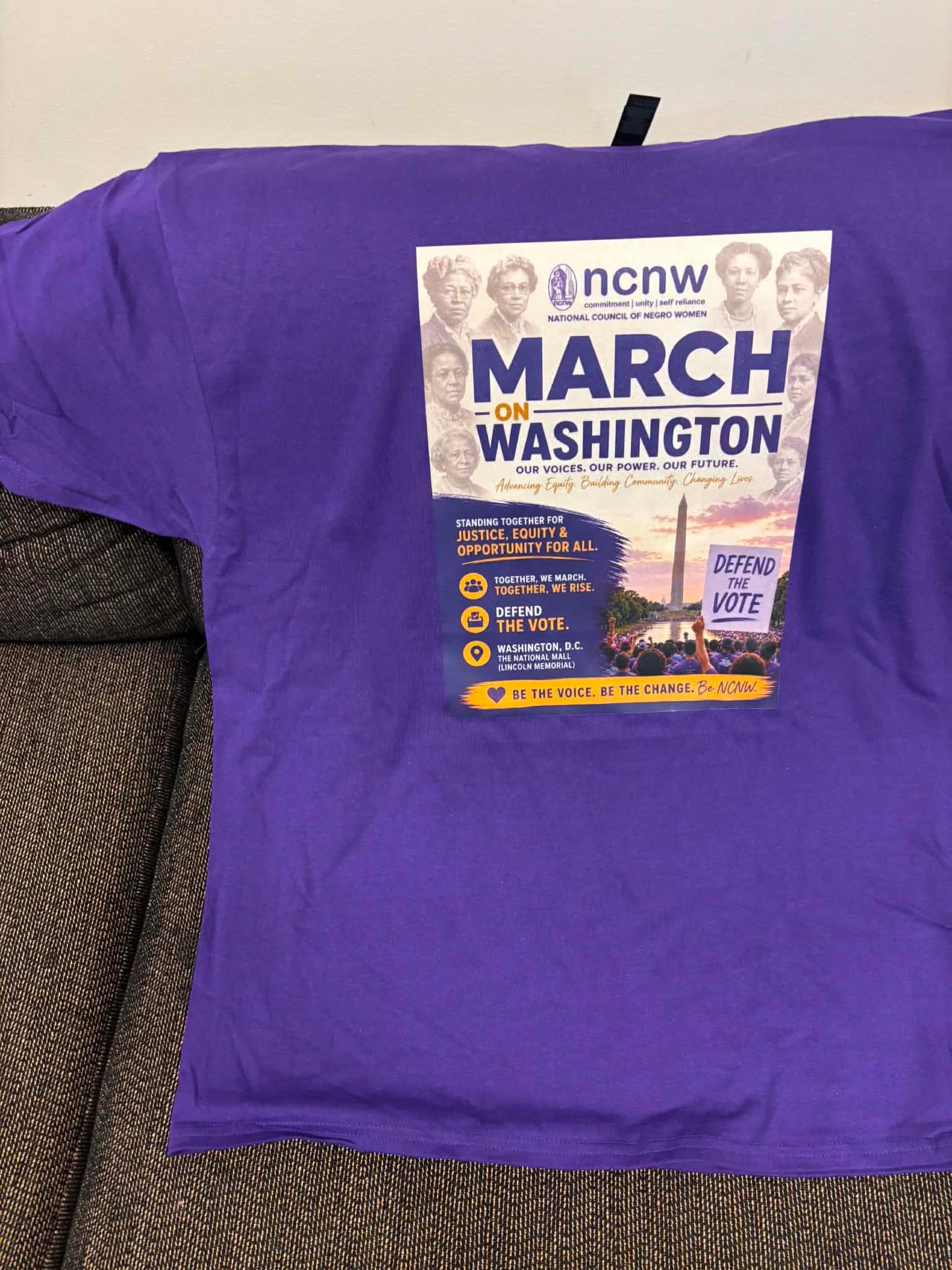 NCNW March  On Washington T-shirts Lincoln, Memorial  Tshirts