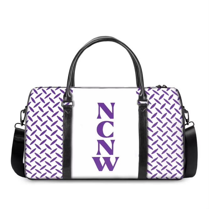 NCNW Duffle Bag Style 8 High Quality Custom Made. Ships in three weeks or less