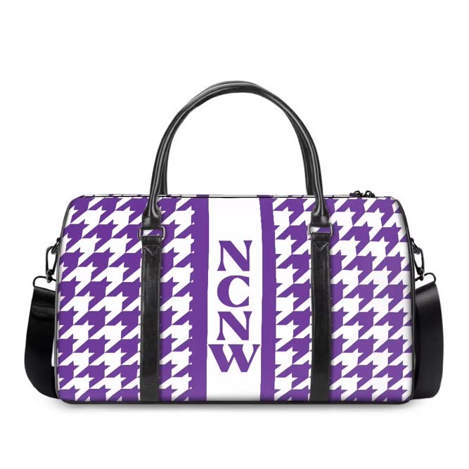NCNW Duffle Bag Style 12 High Quality Custom Made. Ships in three weeks or less