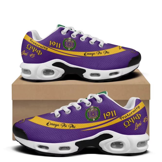 Omega Psi Phi Cushion Sports Men Shoes Style 10 -Ships in Three weeks