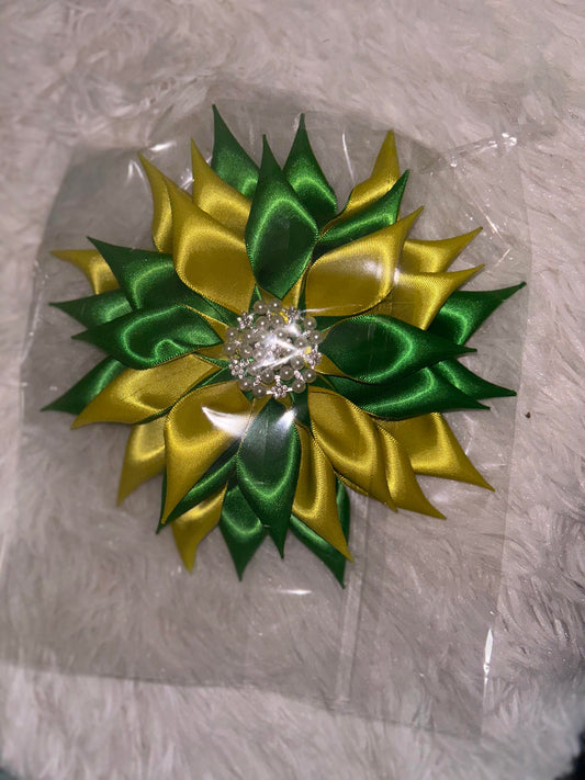 Chi Eta Phi Petal Double layer corsage Petal Pin Dual Purpose 5.5 inch