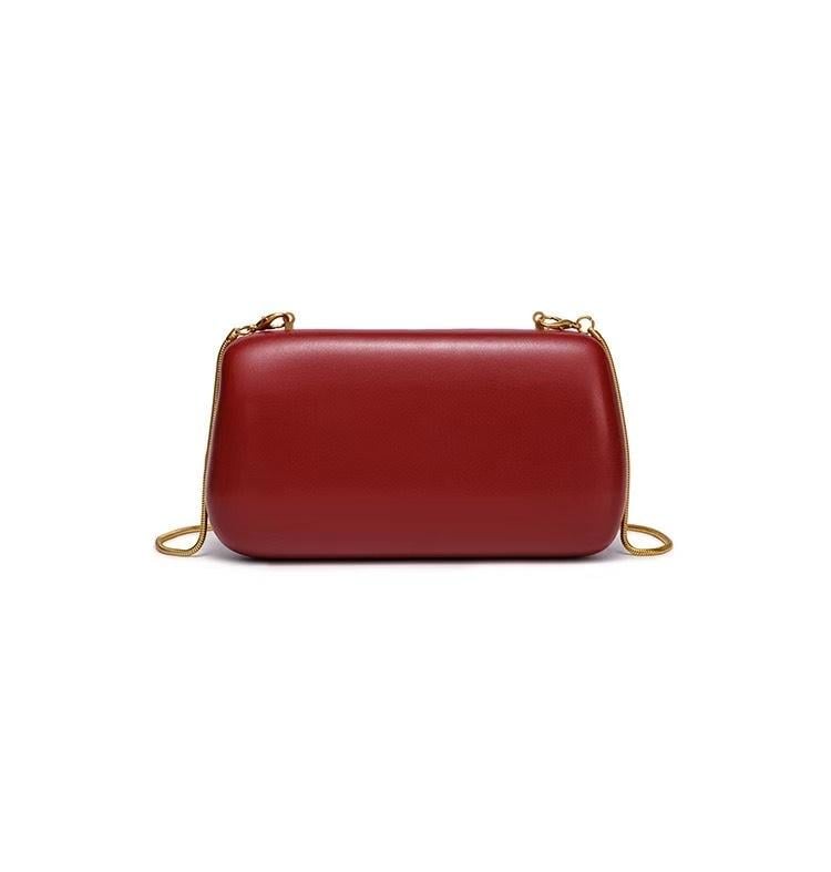 Red and Gold Evening Clutch