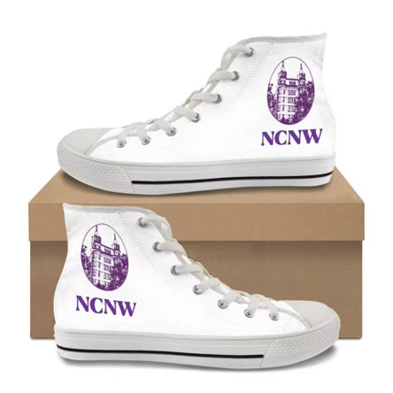 NCNW Custom Women's High-Top Canvas Shoes Style-2