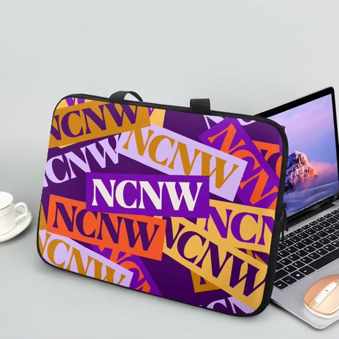 NCNW National Council of Negro Women Laptop Bag 13" / 15" / 18" Style-7