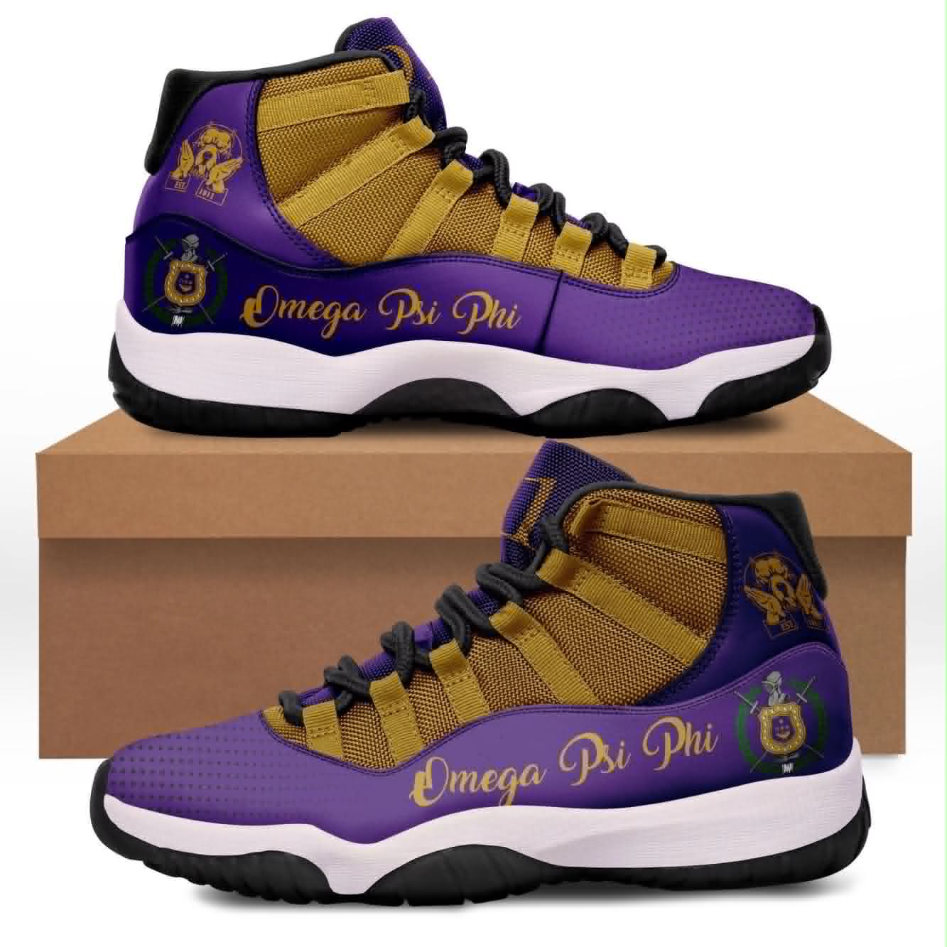 Omega Psi Phi Cushion Sports Men Shoes Style 8 -Ships in Three weeks