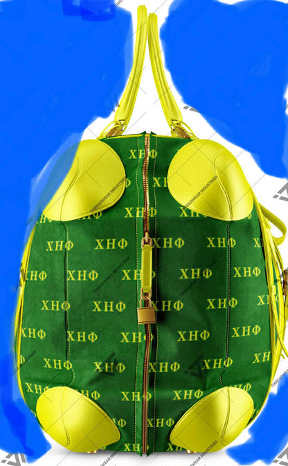 Chi Eta Phi Sorority Clothing Sublimated Luxury Travel Overnight Duffle Bag Weekender Bag Greek Paraphernalia