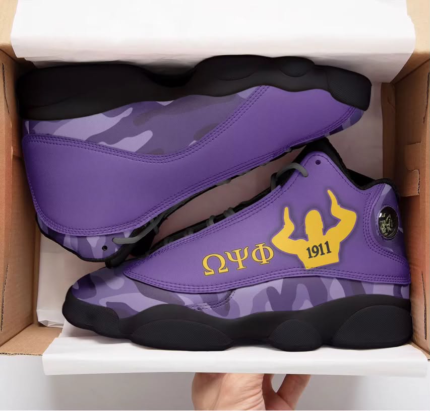 Omega Psi Phi Cushion Sports Men Shoes Style 11 -Ships in Three weeks