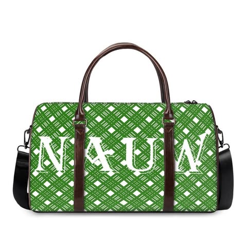 NAUW Duffle Bag Style 1 High Quality Custom Made. Ships in three weeks or less