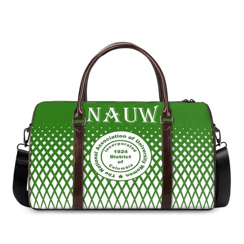 NAUW Duffle Bag Style 2 High Quality Custom Made. Ships in three weeks or less