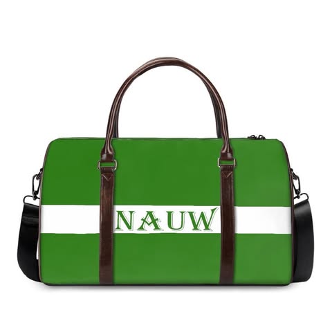 NAUW Duffle Bag Style 3 High Quality Custom Made. Ships in three weeks or less