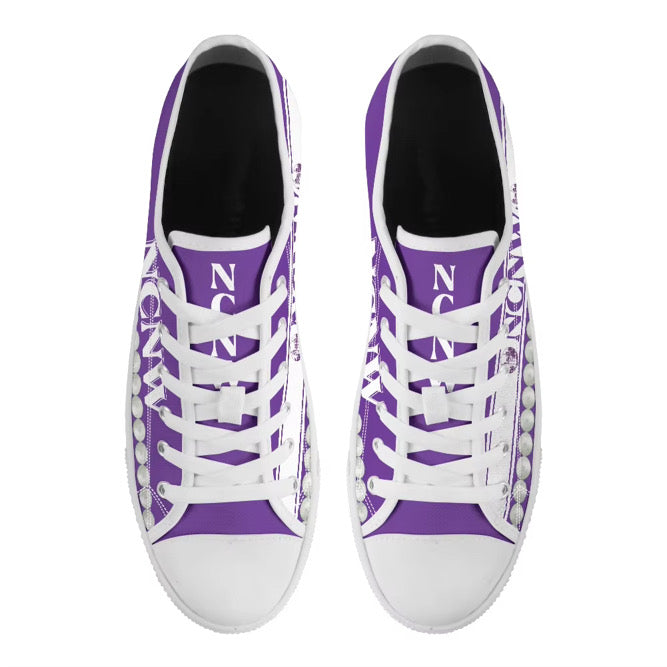 NCNW Low-Top Canvas Sneakers Shoes Style-2  Ships in three weeks
