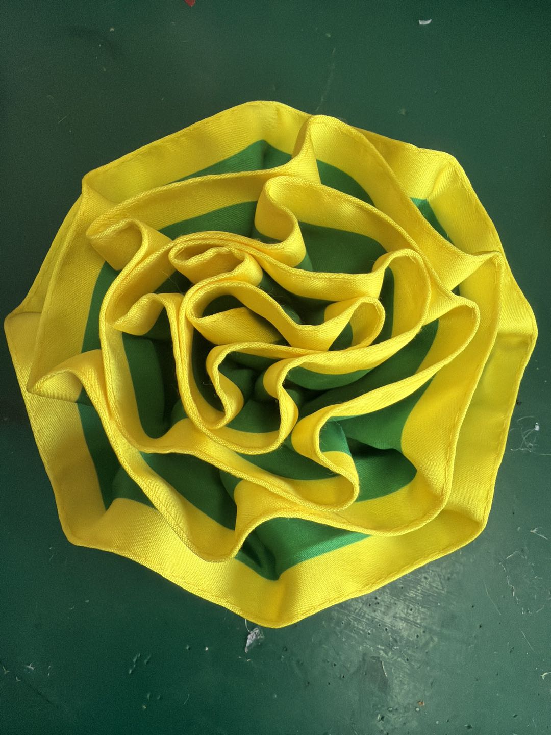 Chi Eta phi Rose Fabric n Rose Flower Center