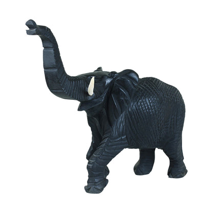 Large Solid Wood Elephants