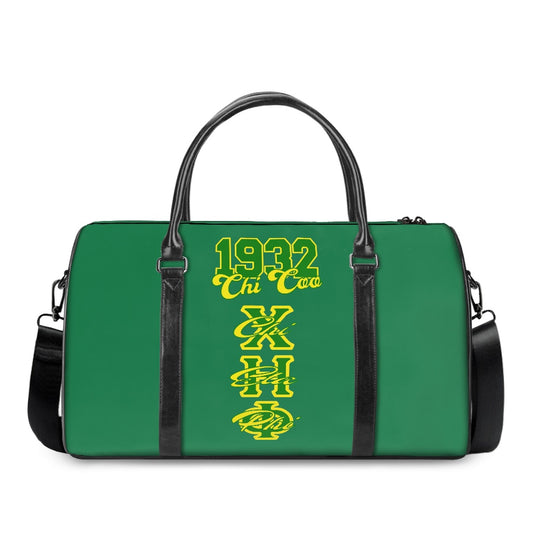 Chi Eta Phi Green/ Yellow Duffle Bag Yellow  High Quality Style 3 Ships in Three Weeks or Less