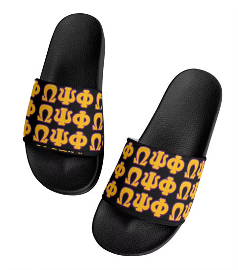 Que Omega Man Slippers Style 3-Ships in Three weeks