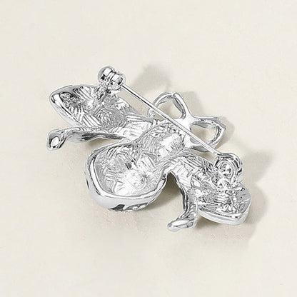 Crystal Paved Honey Bee Pin Brooch