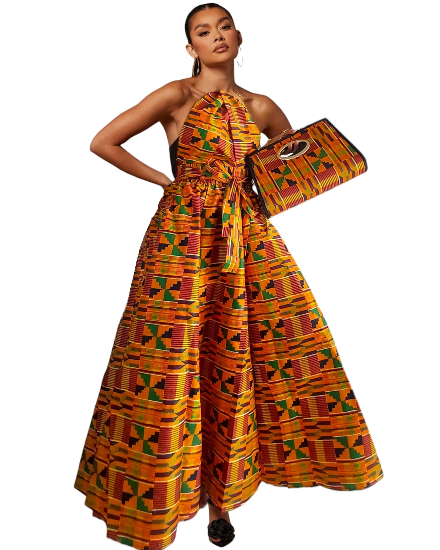 Combo Maxi Skirt / Pocketbook Set