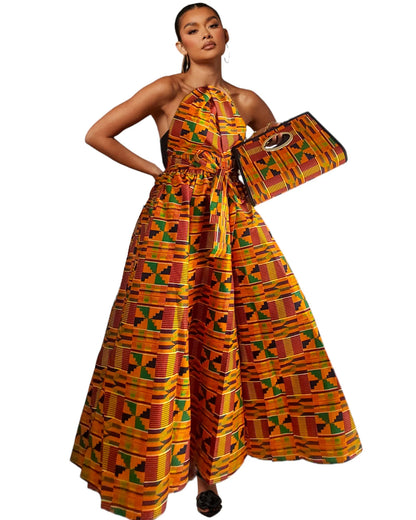 Combo Maxi Skirt / Pocketbook Set