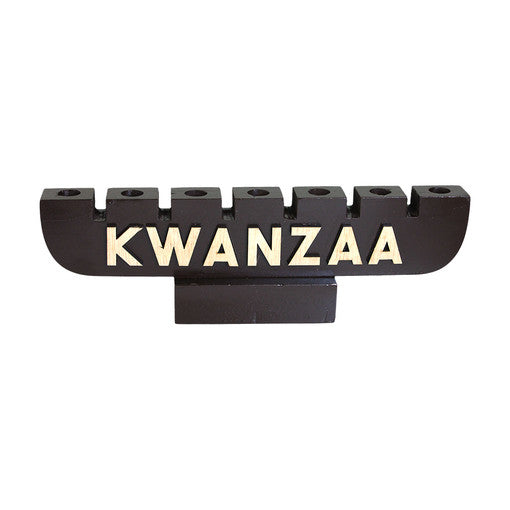 Brown "KWANZAA" Kinara