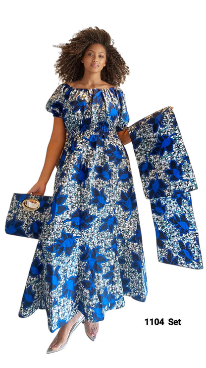 Maxi Dress With Pocketbook