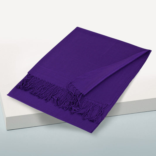 Solid Color Pashmina Scarf Shawl