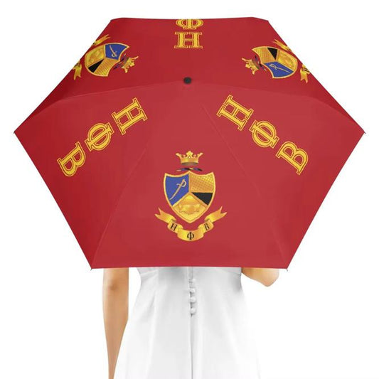 Eta Phi Beta Greek Letters Compact Umbrella: Sleek & Reliable Protection